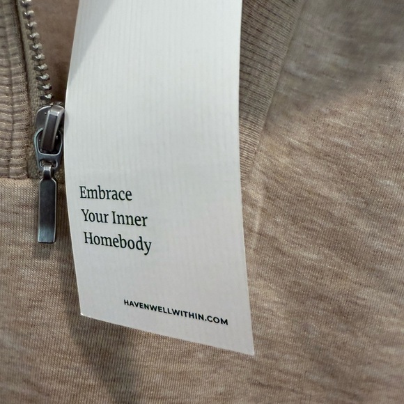 Haven Well Within Beige Knit Sweater XL - Picture 5 of 10